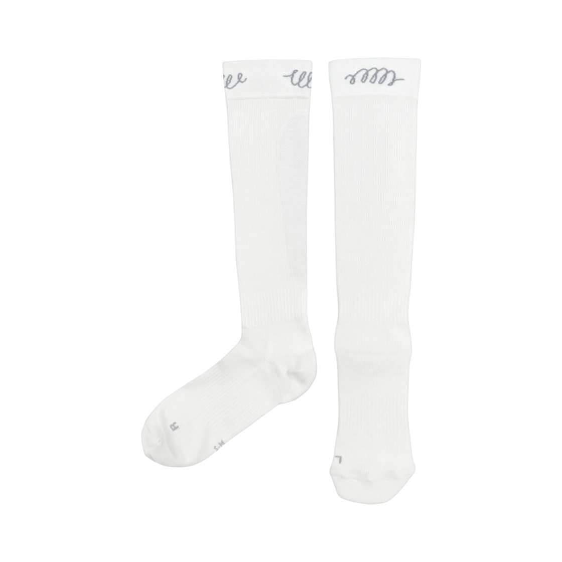 삭스업 컴프레션 러닝 니삭스 화이트(Socks Up Compression Running Knee Socks White)