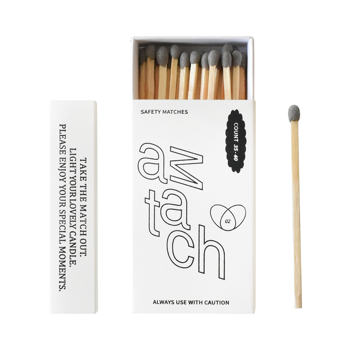 허니플라밍고 회색머리 성냥(HONEY FLAMINGO Gray Tip Matches) - 2