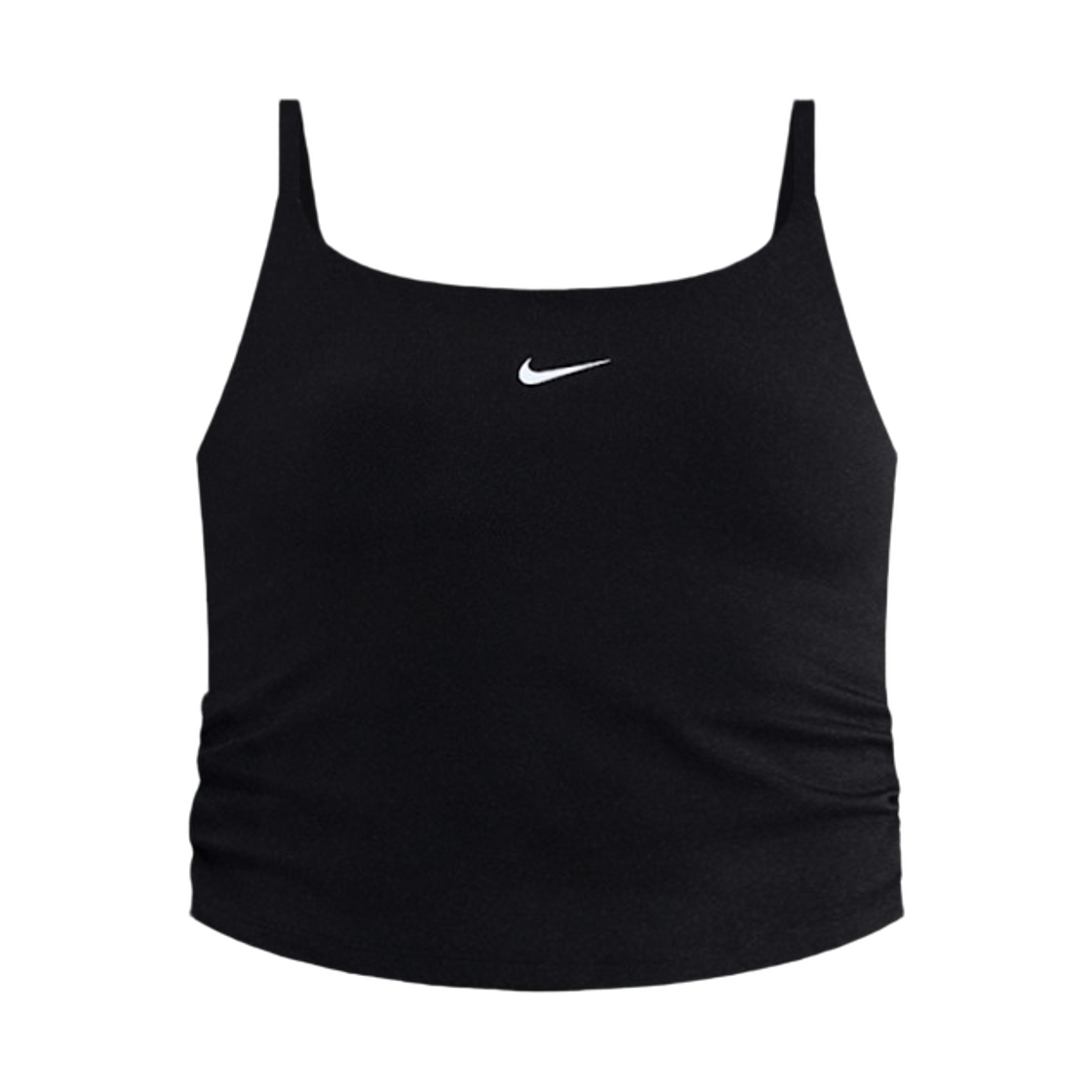 (W) 나이키 원 드라이핏 탱크탑 블랙 화이트 - 아시아((W) Nike One Dri-Fit Tank Top Black White - Asia) - 1
