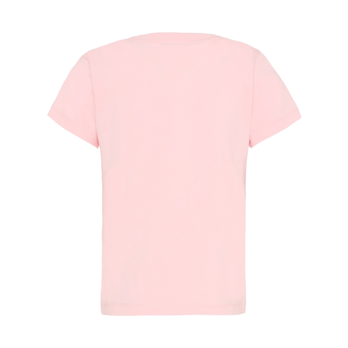 (키즈) 모스키노 로고 프린트 티셔츠 라이트 핑크((Kids) Moschino Logo Print T-Shirt Light Pink) - 2