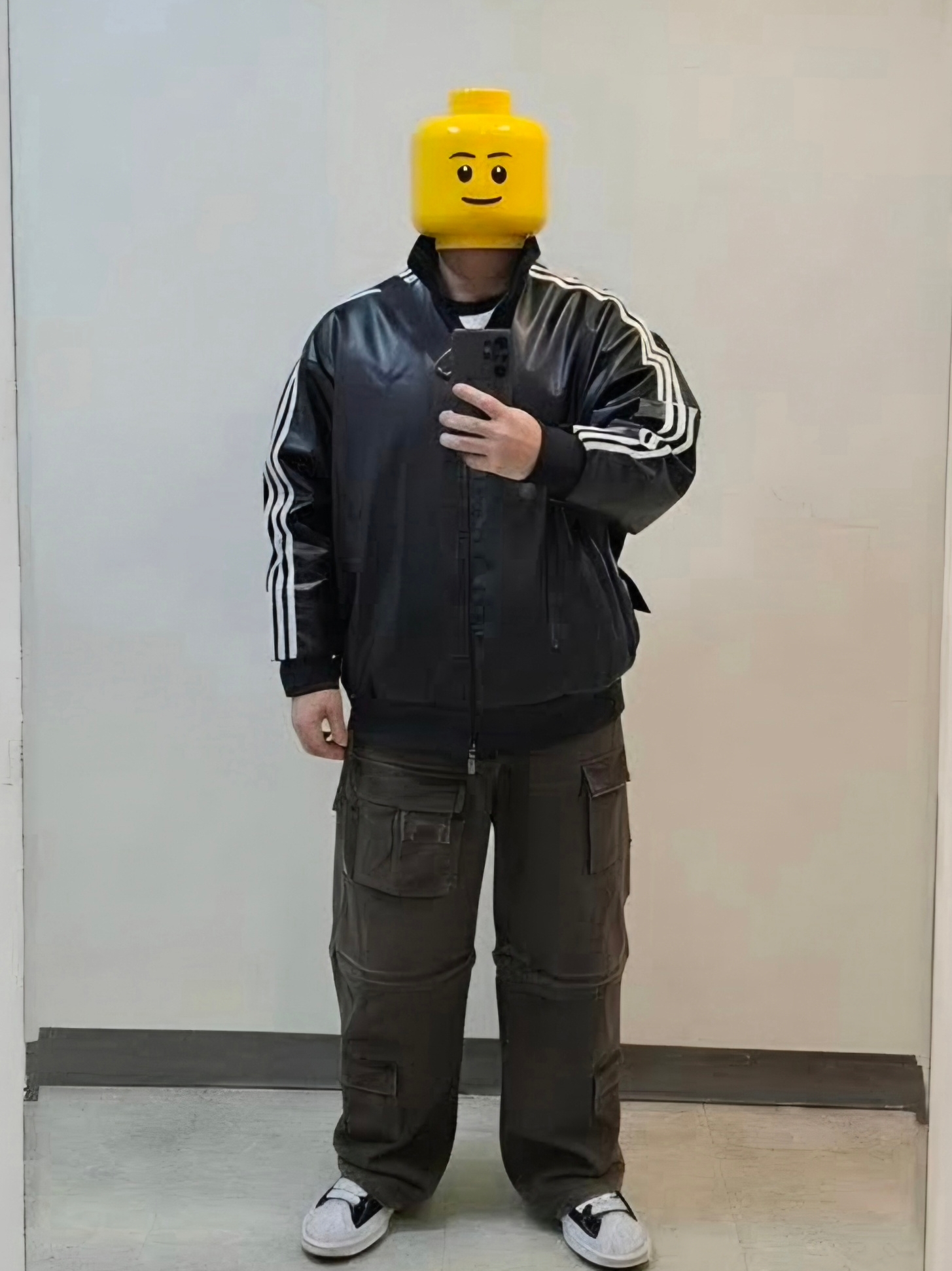 Adidas Pleather 3S Track Top Black - KR Sizing, Supreme Zip-Off Utility Pant Brown - 25FW 착용 스타일