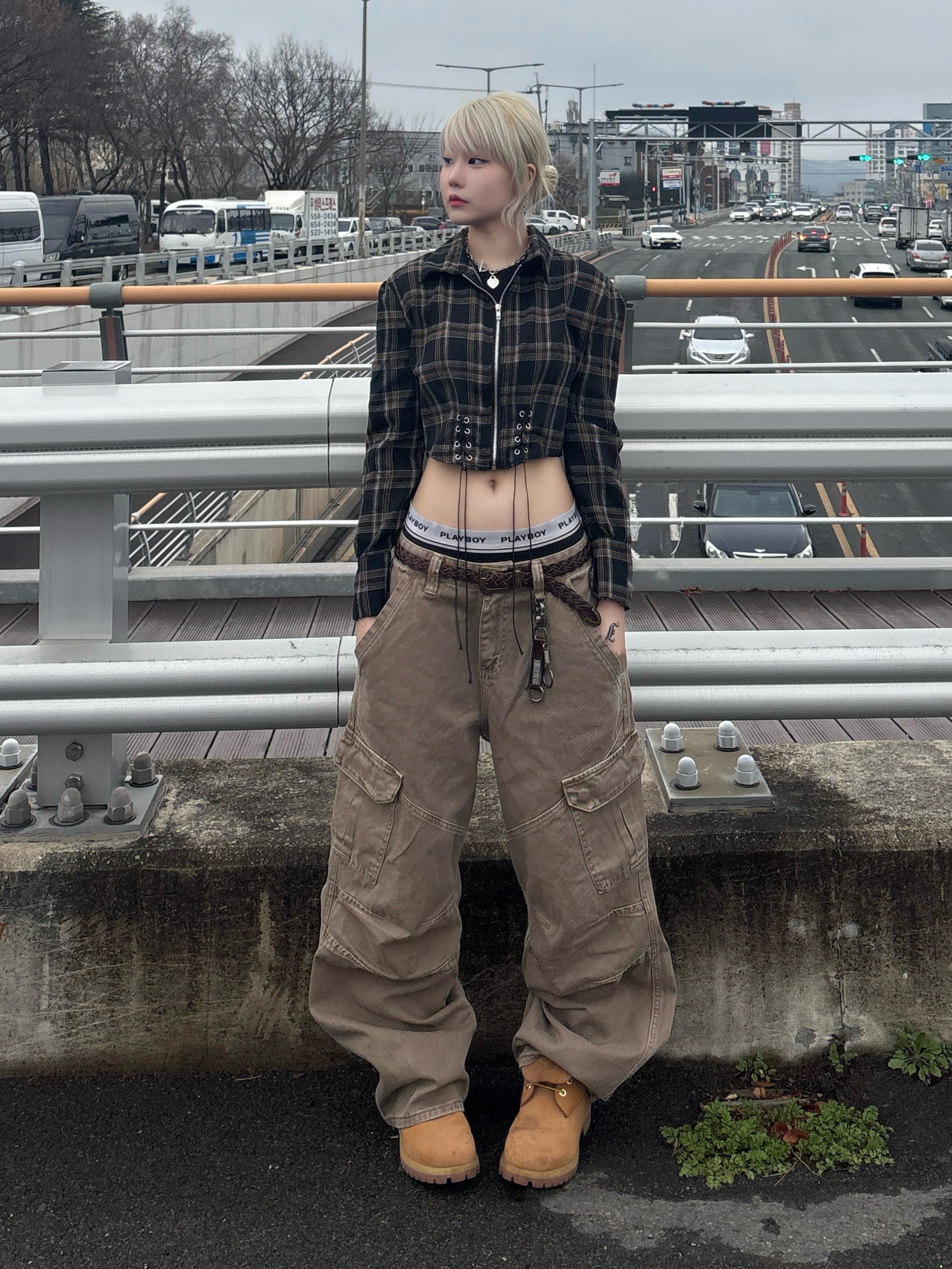 Timberland Premium 6 inch Waterproof Boot Wheat Nubuck - Wide 착용 스타일 - 2