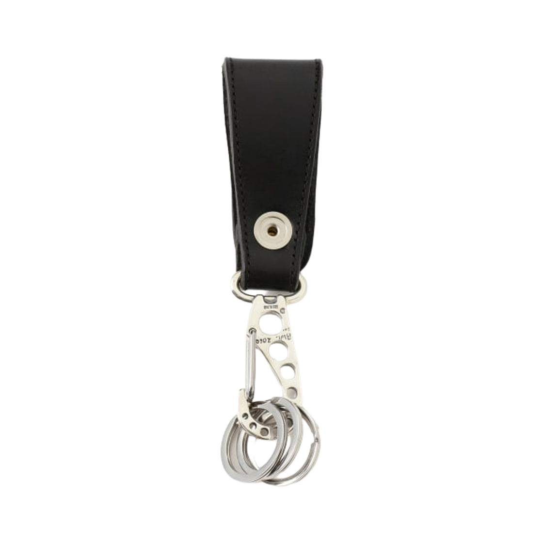 빔즈 빌 월 레더 벨트 루프 키체인 블랙(Beams Bill Wall Leather Belt Loop Keychain Black) - 1