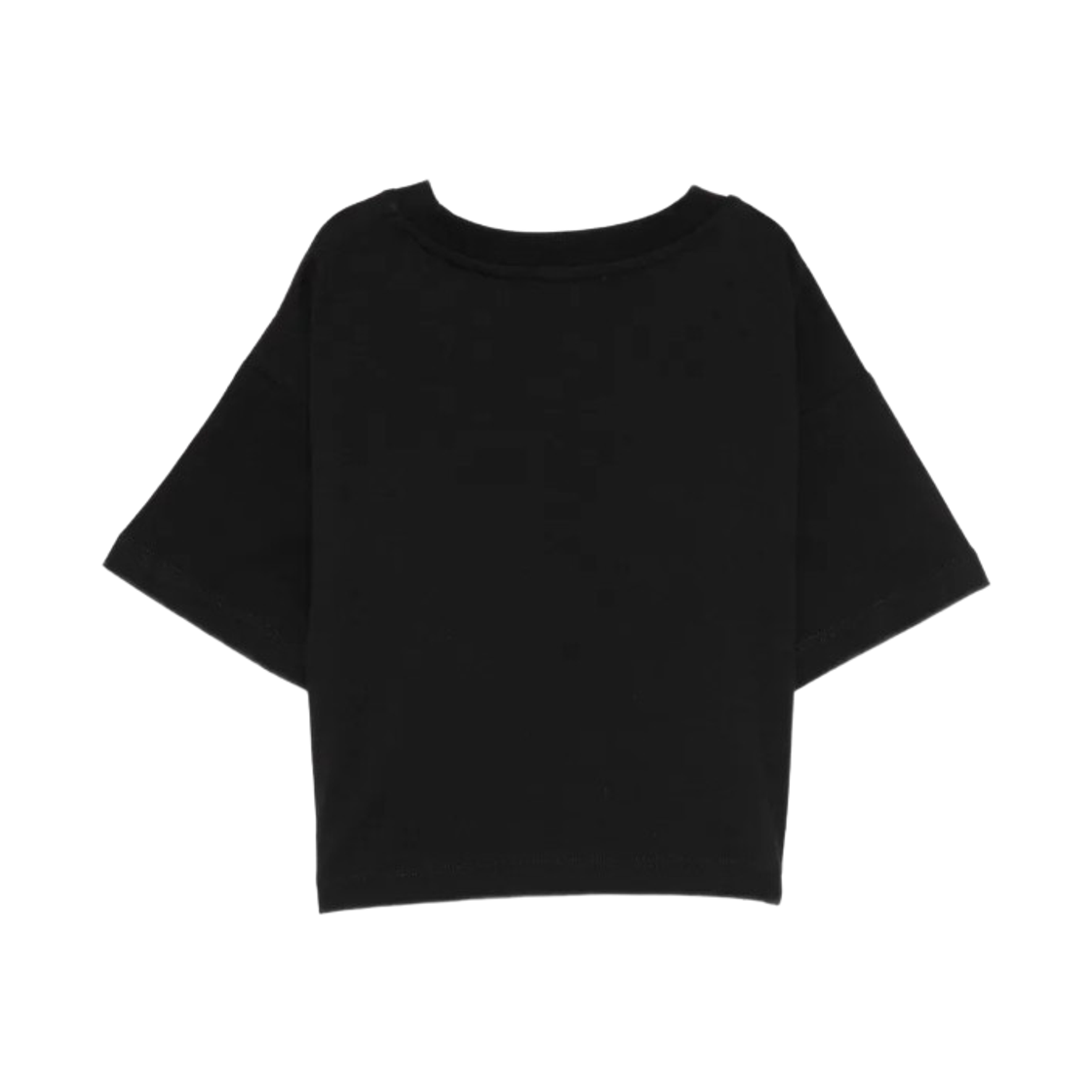 (키즈) 모스키노 프린트 티셔츠 블랙((Kids) Moschino Print T-Shirt Black) - 2