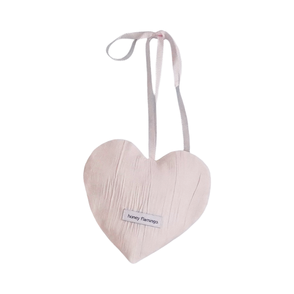 허니플라밍고 하트 사쉐 페일핑크 (세 가지 향)(HONEY FLAMINGO Heart Sachet Black (3 Scents)) - 1