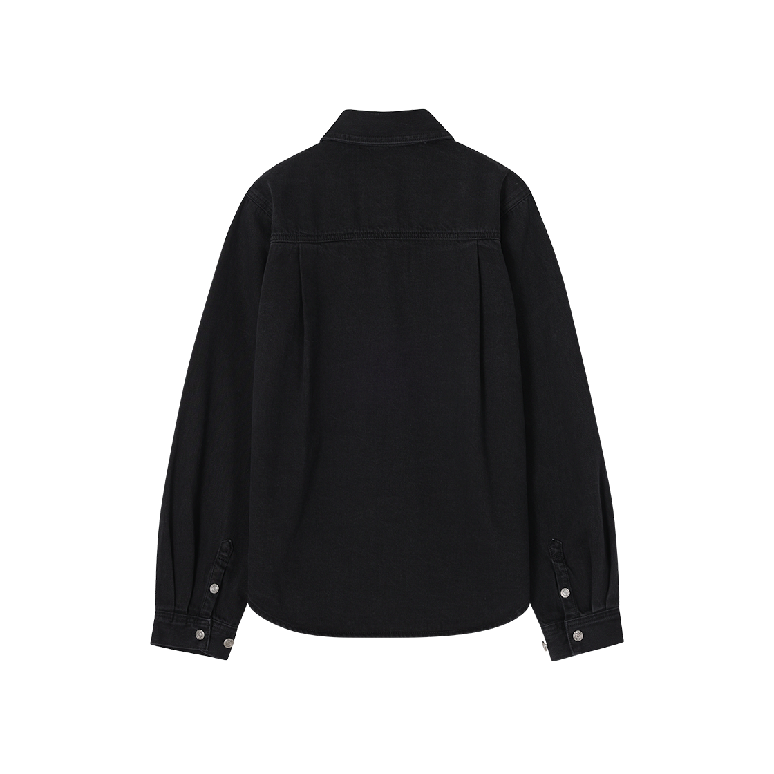 (W) 송지오 지제로 클래식 팬서 데님 셔츠 블랙((W) SONGZIO ZZERO Classic Panther Denim Shirt Black) - 2