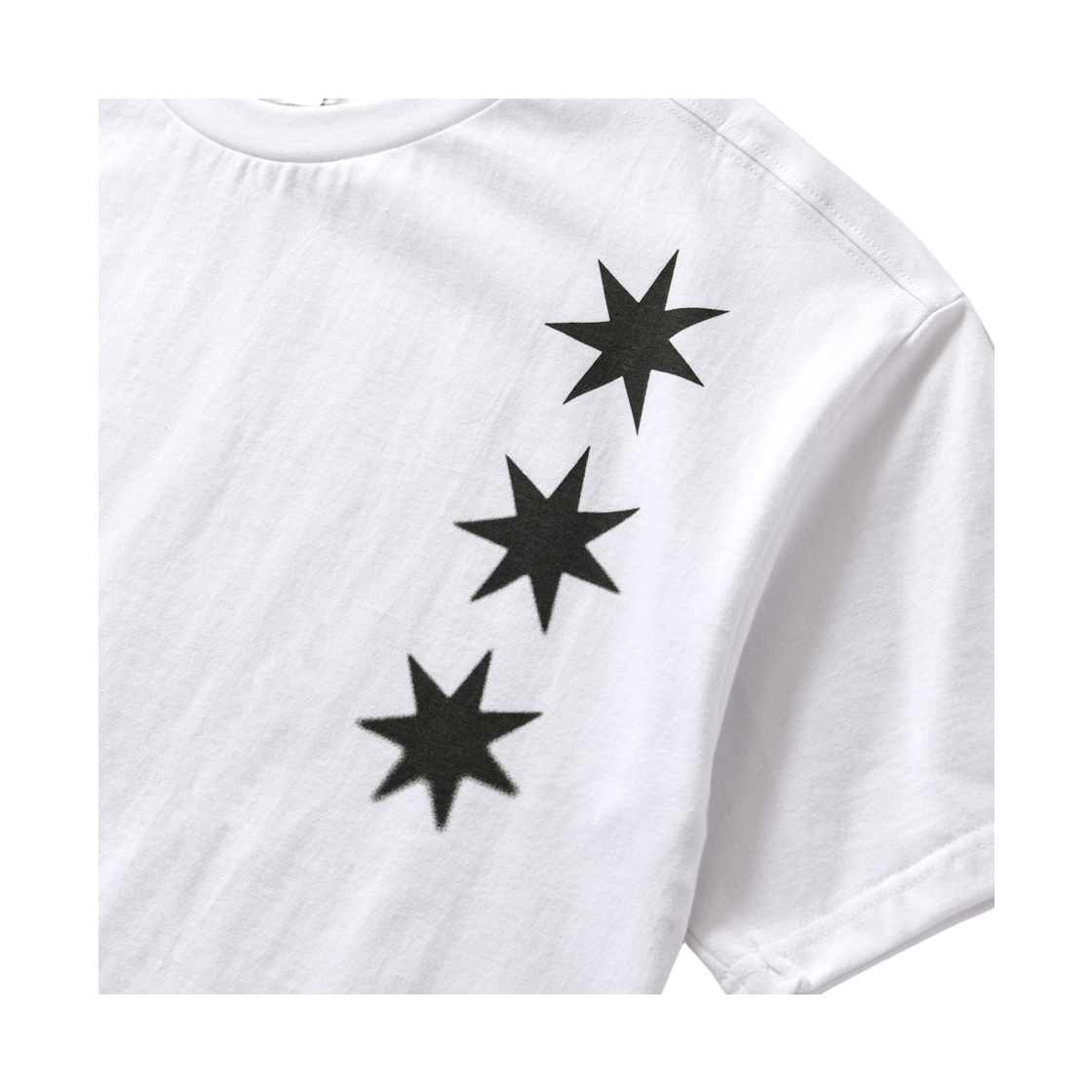 아모우 모션 하프 티셔츠 화이트(AMOU Motion Half T-Shirts White) - 3