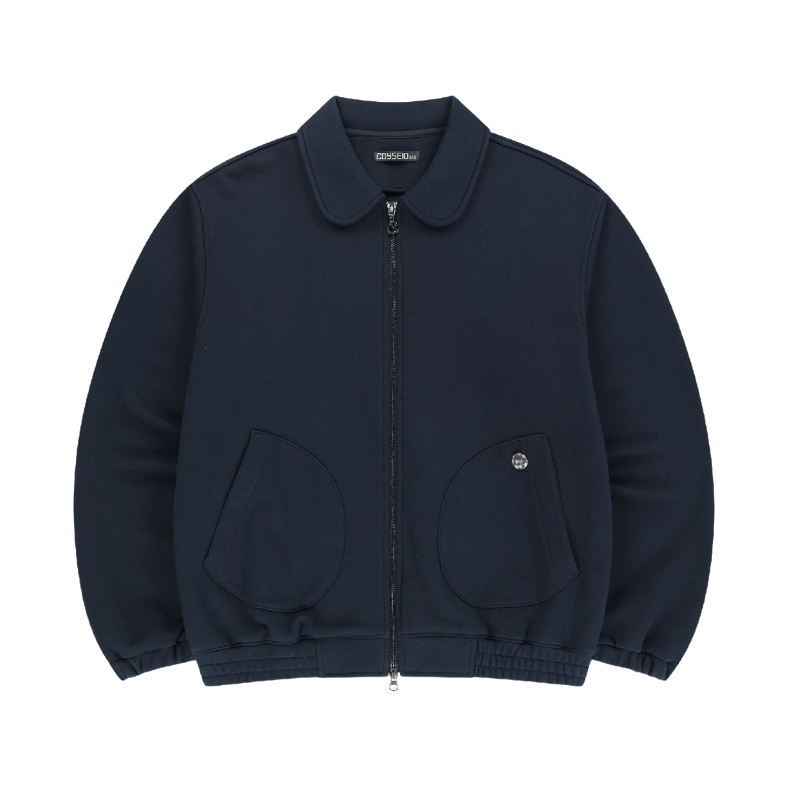 코이세이오 038 라운드 트랙 집업 네이비