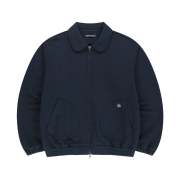 COYSEIO 038 Round Track Zip-Up Navy