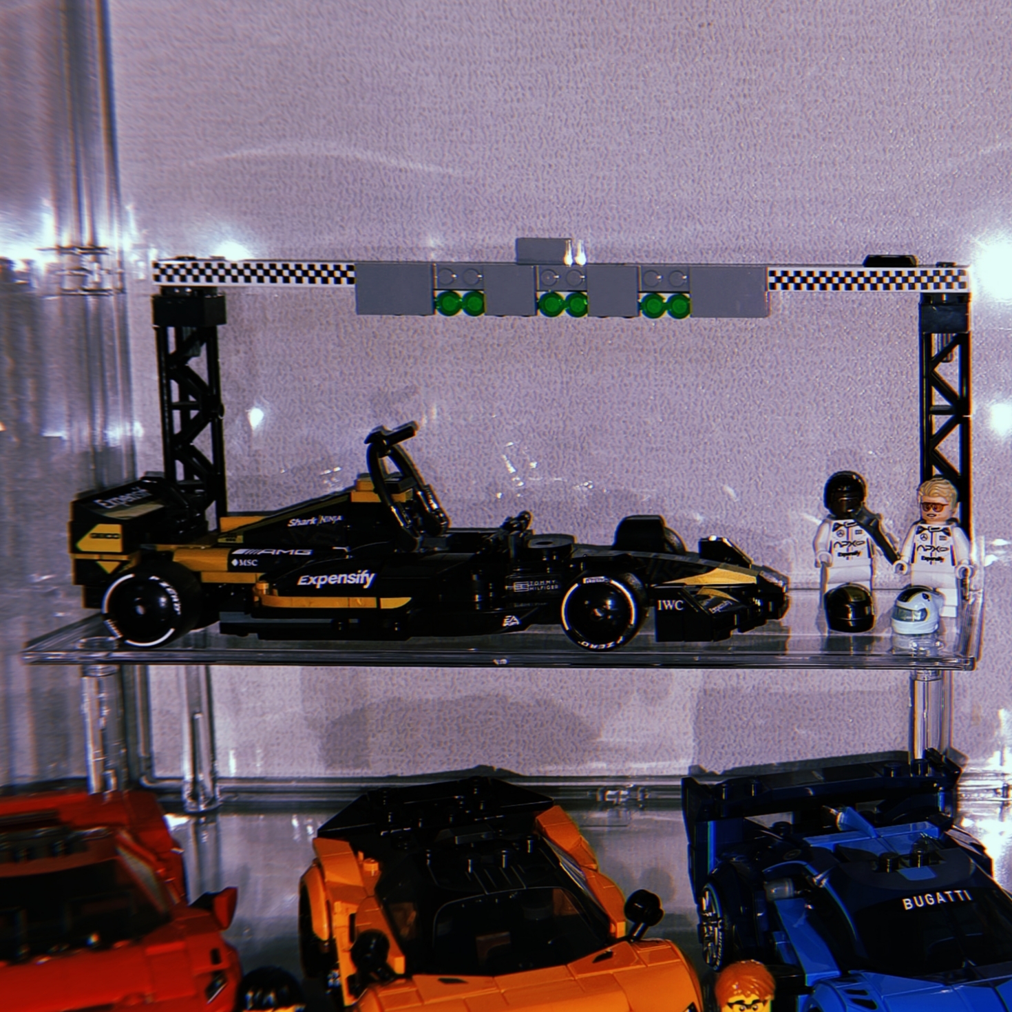 Lego Speed Champions APXGP Team Race Car from F1 The Movie 착용 스타일