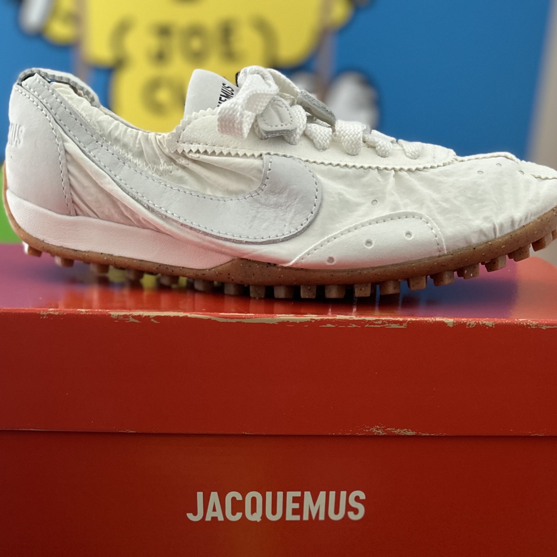 Nike x Jacquemus Moon Shoe SP Soft Pearl Sail 착용 스타일 - 2