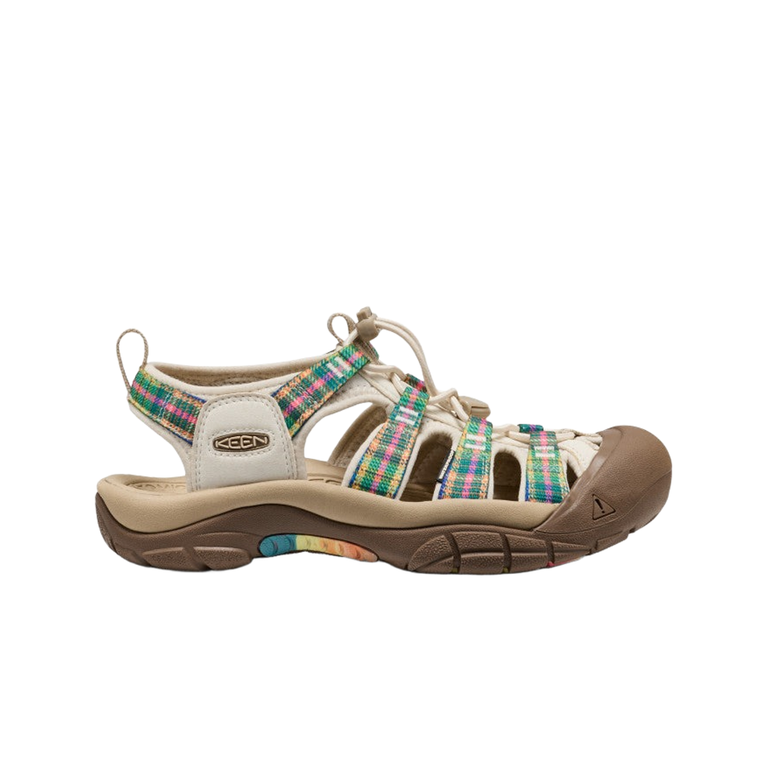 1032230 (W) Keen Newport Retro Multi Gingham
