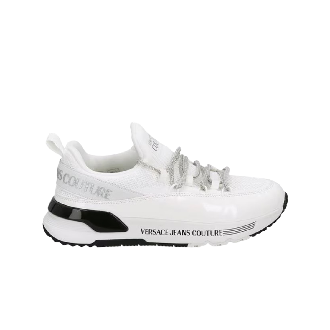 (W) 베르사체 폰도 다이나믹 스니커즈 화이트((W) Versace Fondo Dynamic Sneakers White)