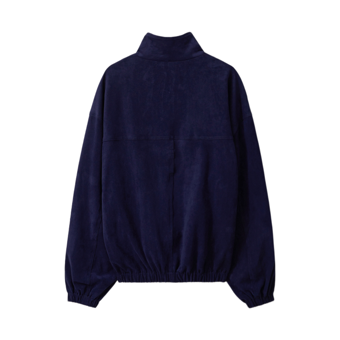 뮈르뮈르 노트 스웨이드 루즈 점퍼 블루(Murmure Note Suede Loose Jumper Blue) - 2