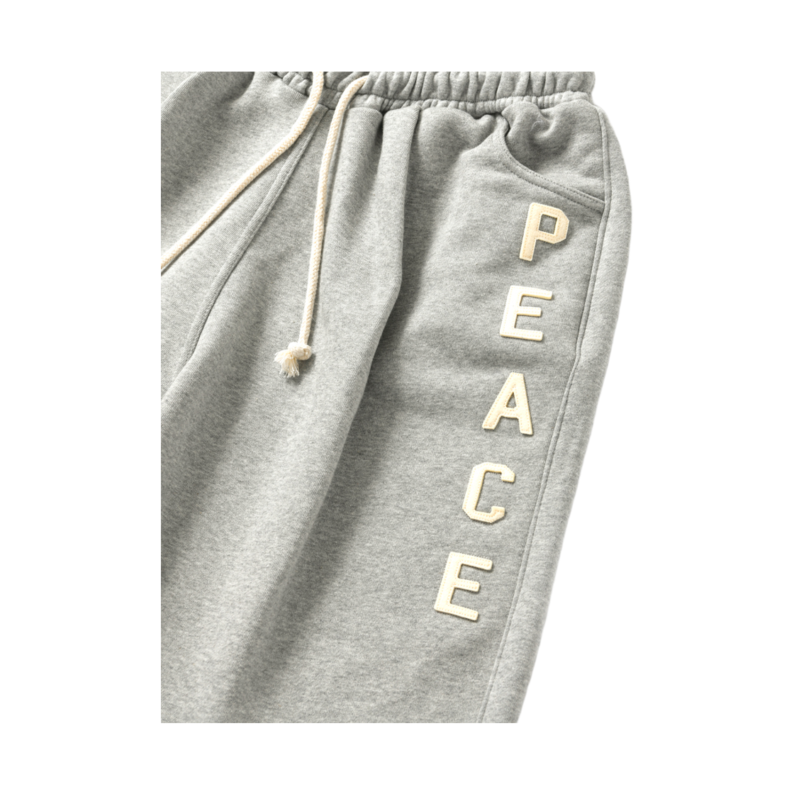 아모우 피스 원턱 버뮤다 팬츠 그레이(AMOU Peace One Tuck Bermuda Pants Gray) - 3