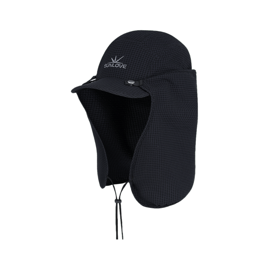 [트리플적립]썬러브 체크 브레스 하이브리드 캡 네이비([트리플적립]SUNLOVE Check Breath Hybrid Cap Navy)