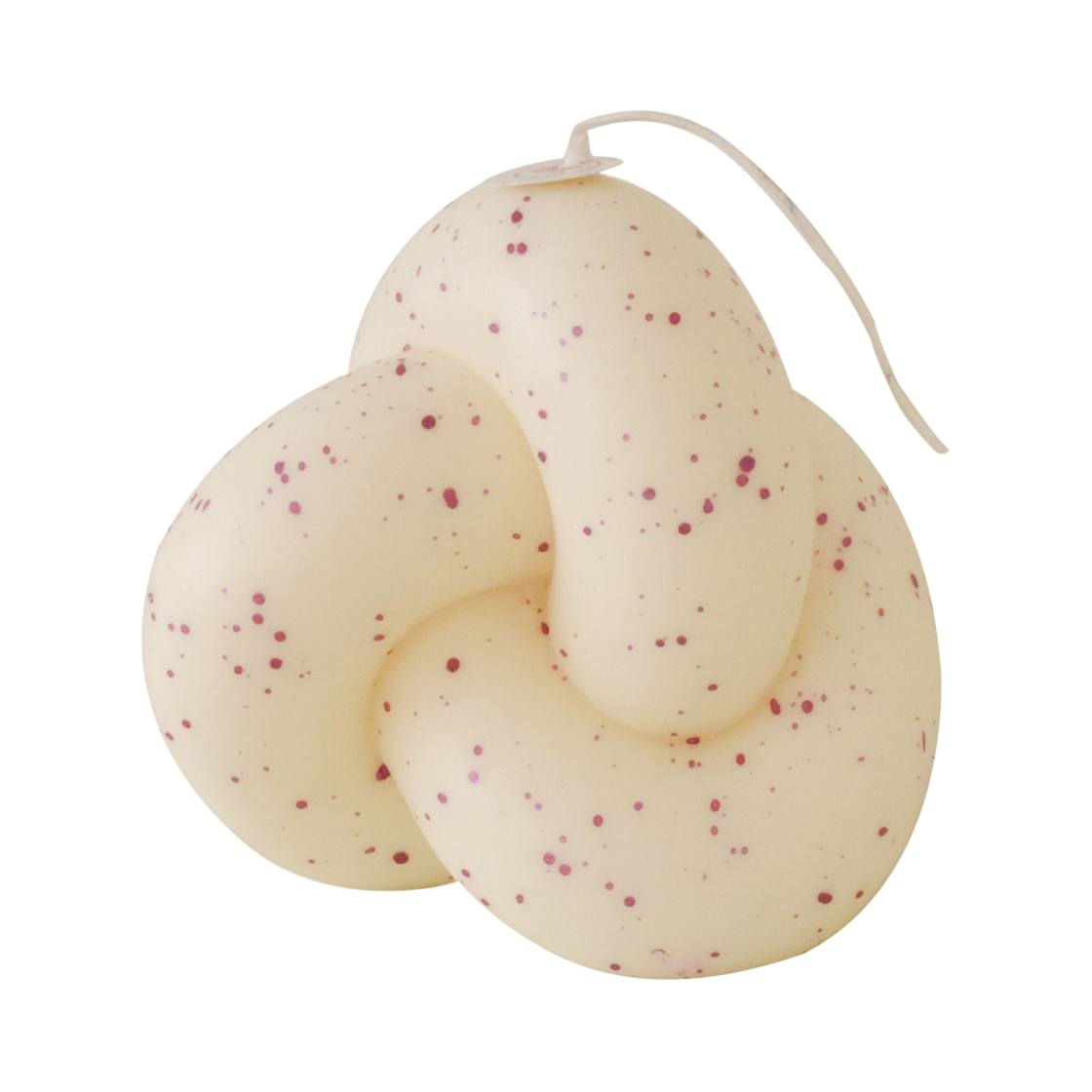[라이터 증정] 허니플라밍고 튜브 놋트 캔들 1 (퍼플도트)([라이터 증정] HONEY FLAMINGO Tube Knot Candle 1 (Purple Dot)) - 1