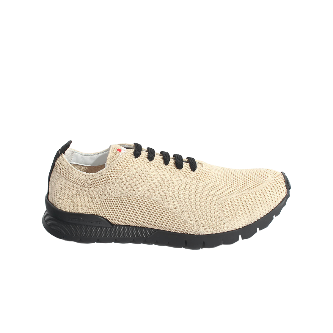키톤 니트 핏 러닝 슈즈 베이지 블랙(Kiton Knit Fit Running Shoes Beige Black) - 1