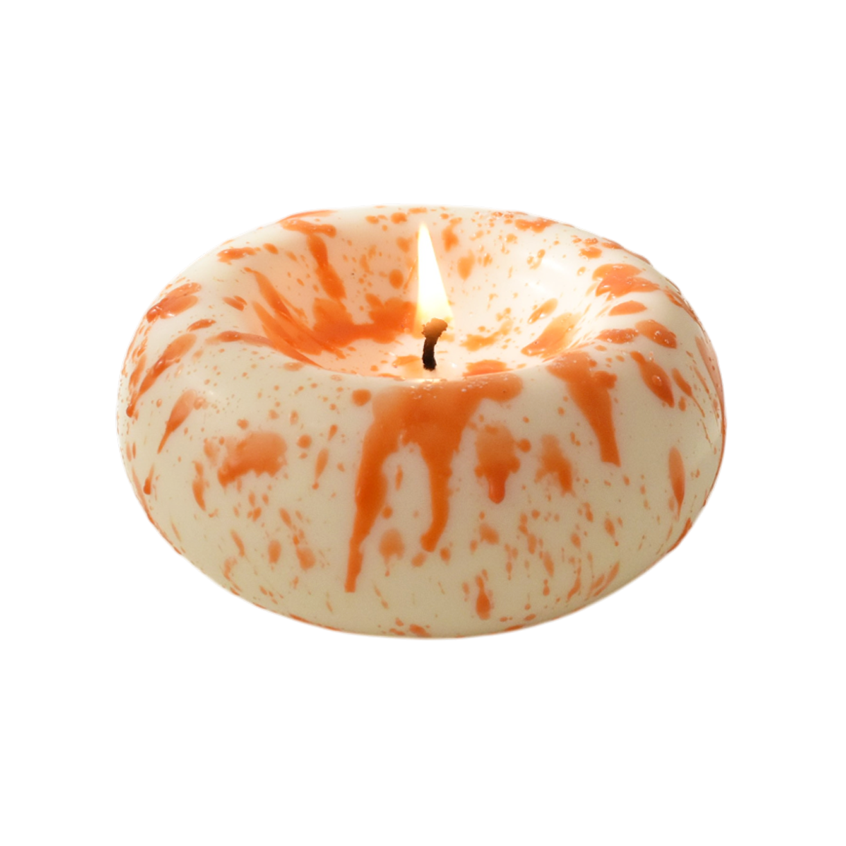 [라이터 증정] 허니플라밍고 프레스 캔들 (오렌지)([라이터 증정] HONEY FLAMINGO Press Candle (Orange)) - 1