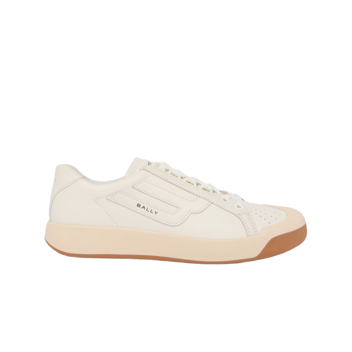 (W) 발리 컴피티션 스니커즈 화이트((W) Bally Competition Sneakers White)