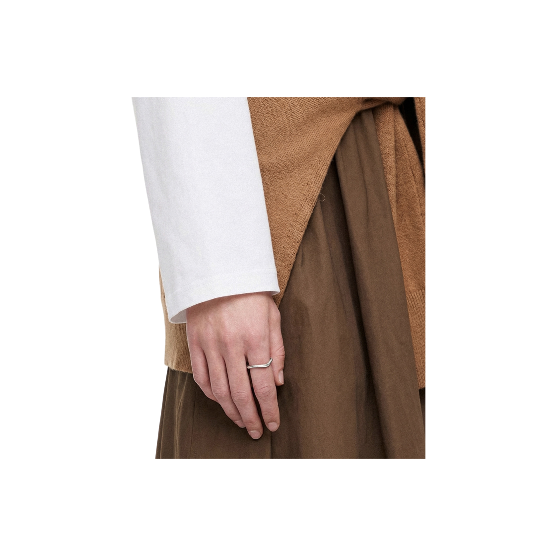 쿼르코어 #8101 실버 92.5 링(Quarqor #8101 silver92.5 Ring) - 4