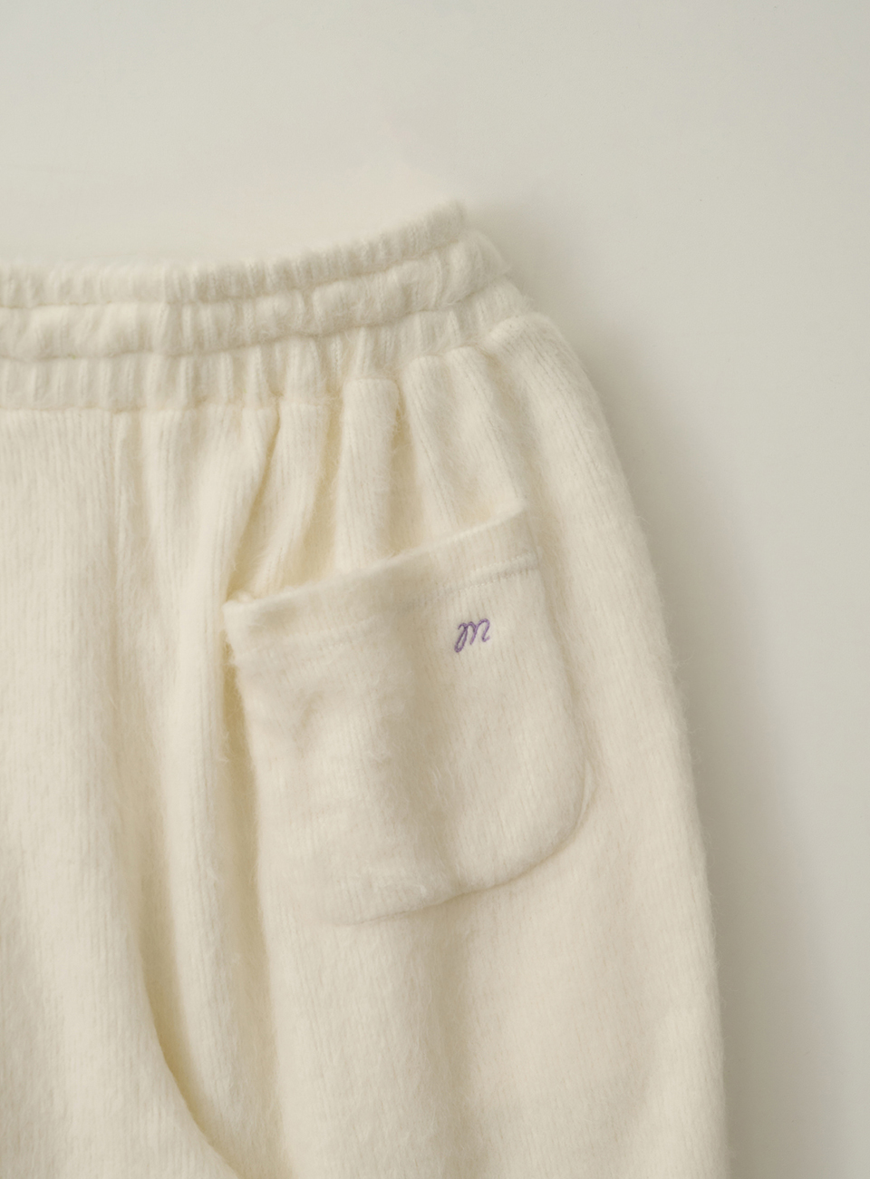 뮈르뮈르 론다 퍼 조거 팬츠 아이보리(Murmure Ronda Fur Jogger Pants) - 4