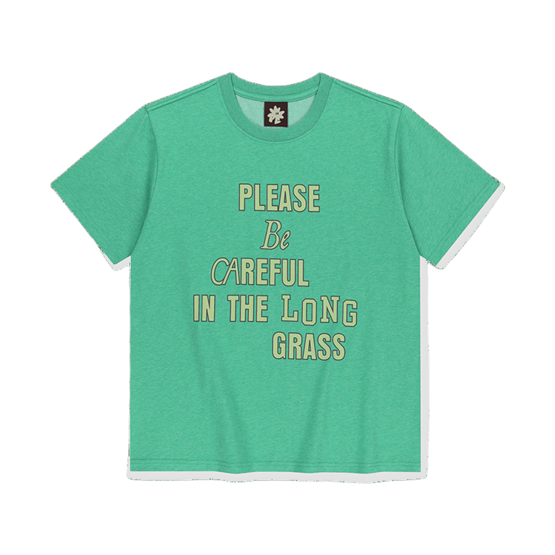 SL261TTSST08HTG [트리플적립]SUNLOVE Rough Sign Tee Heather Green