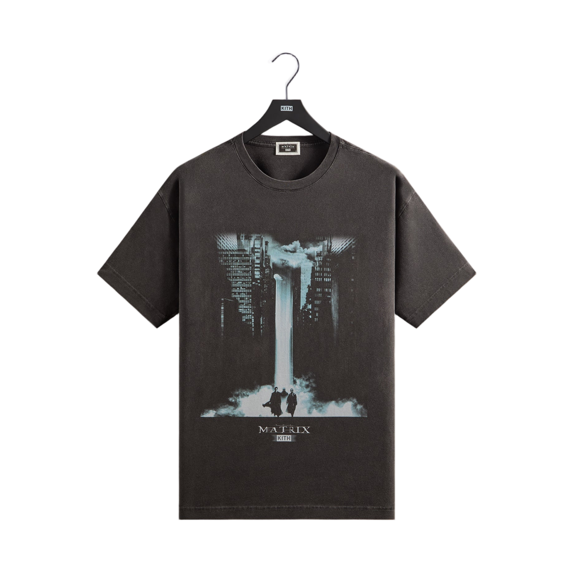 키스 x 매트릭스 포스터 2 빈티지 티셔츠 블랙(Kith x Matrix Poster 2 Vintage T-Shirt Black)