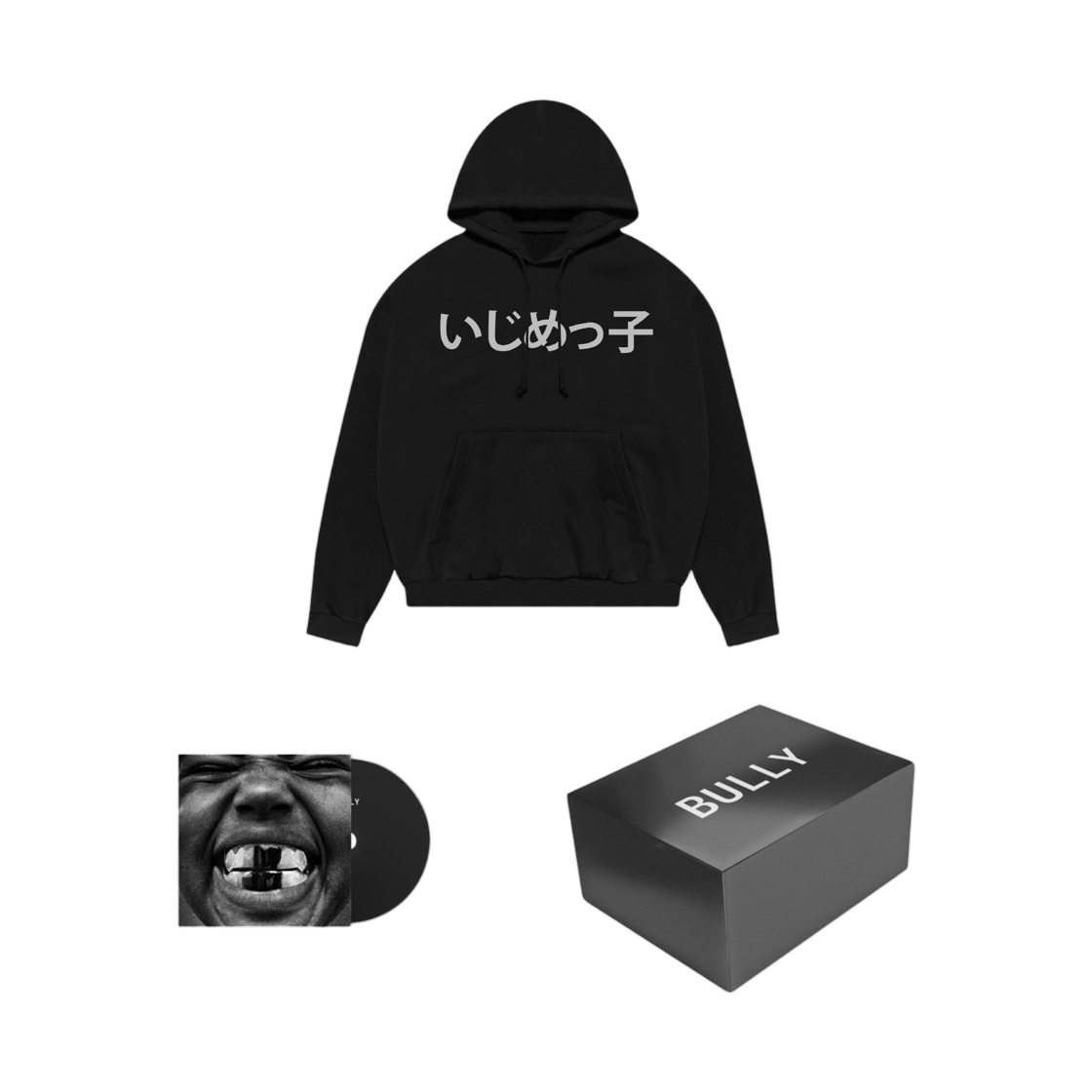 이지 불리 JP HD-01 박스 블랙 화이트(Yeezy Bully JP HD-01 Box Black White) - 1