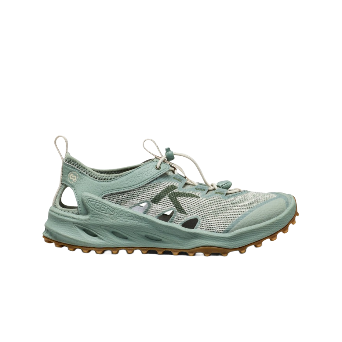 1031953 (W) Keen Zionic ADV Open-Air Hiking Shoes Monochrome Lily Pad