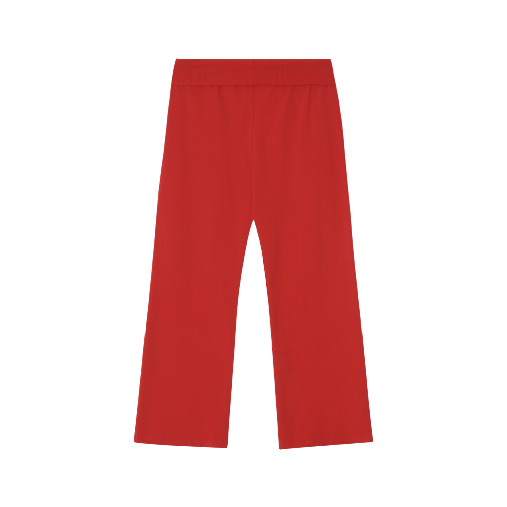 지비에이치 어패럴 폴드 오버 롱 팬츠 / 레드(GBH APPAREL Fold Over Long Pants / Red) - 2