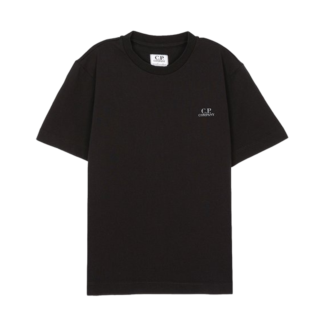(키즈) C.P. 컴퍼니 로고 프린트 티셔츠 블랙 - 26SS((Kids) C.P. Company Logo Print T-Shirt Black - 26SS) - 2