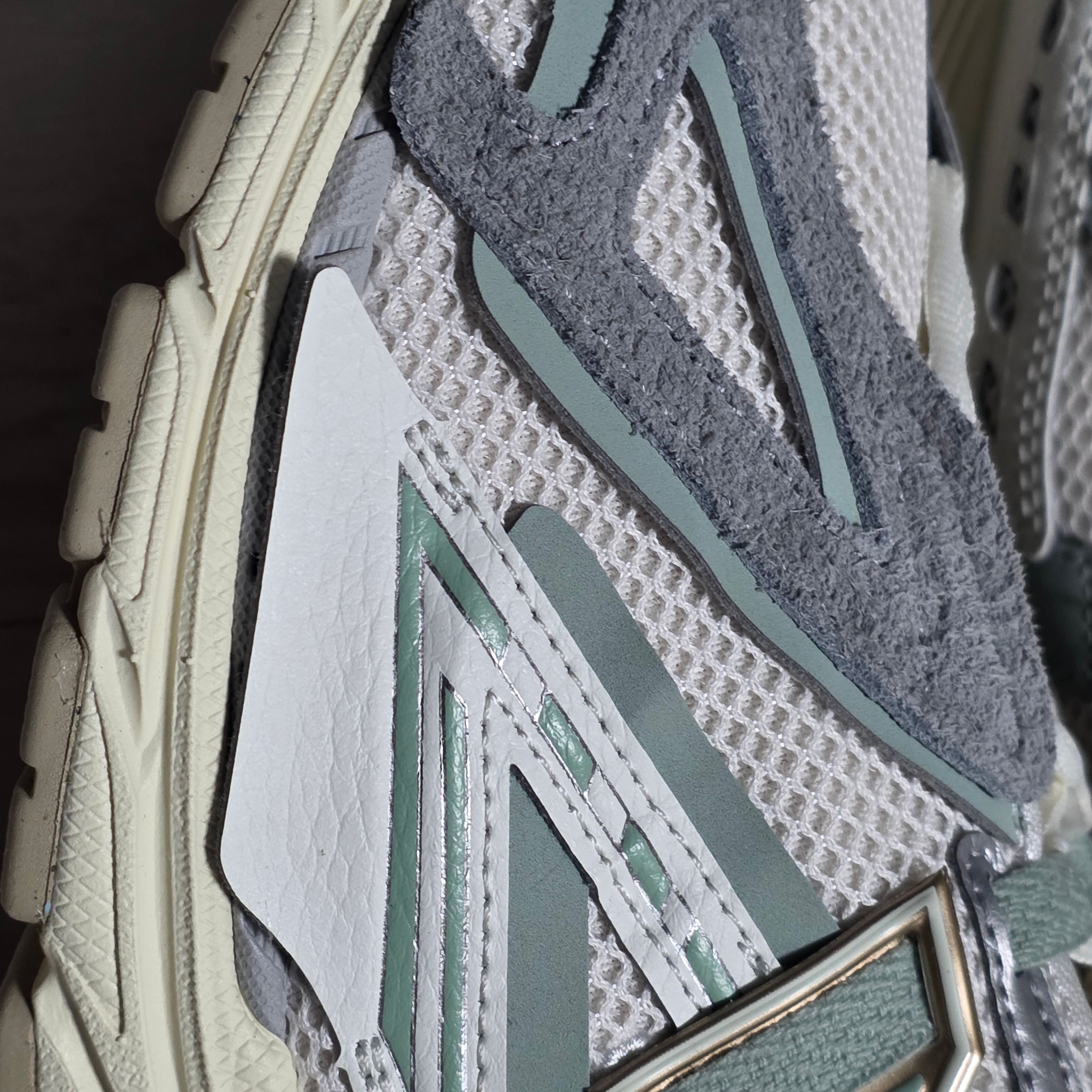 New Balance 1906A Sea Salt Lone Star Grey - D Standard 착용 스타일 - 3