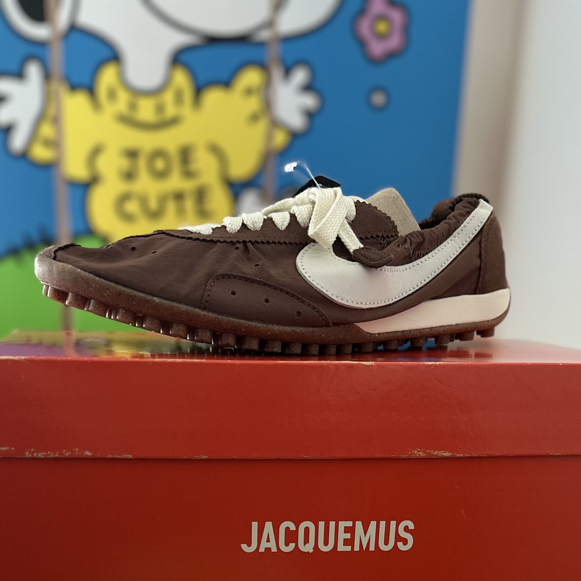 Nike x Jacquemus Moon Shoe SP Soft Pearl Sail 착용 스타일 - 1