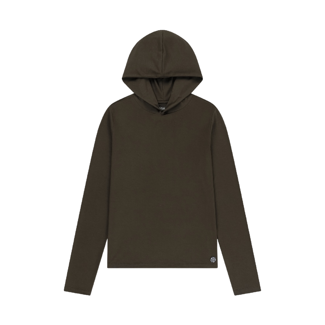 코이세이오 038 슬림 후디 롱 슬리브 브라운