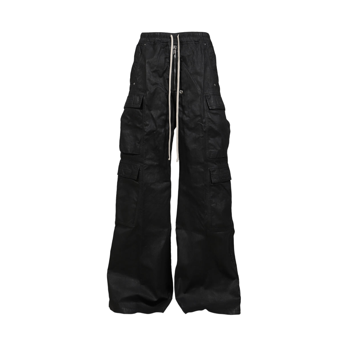 DU01F4398-DBK-09 Rick Owens Double Cargo Pants Black
