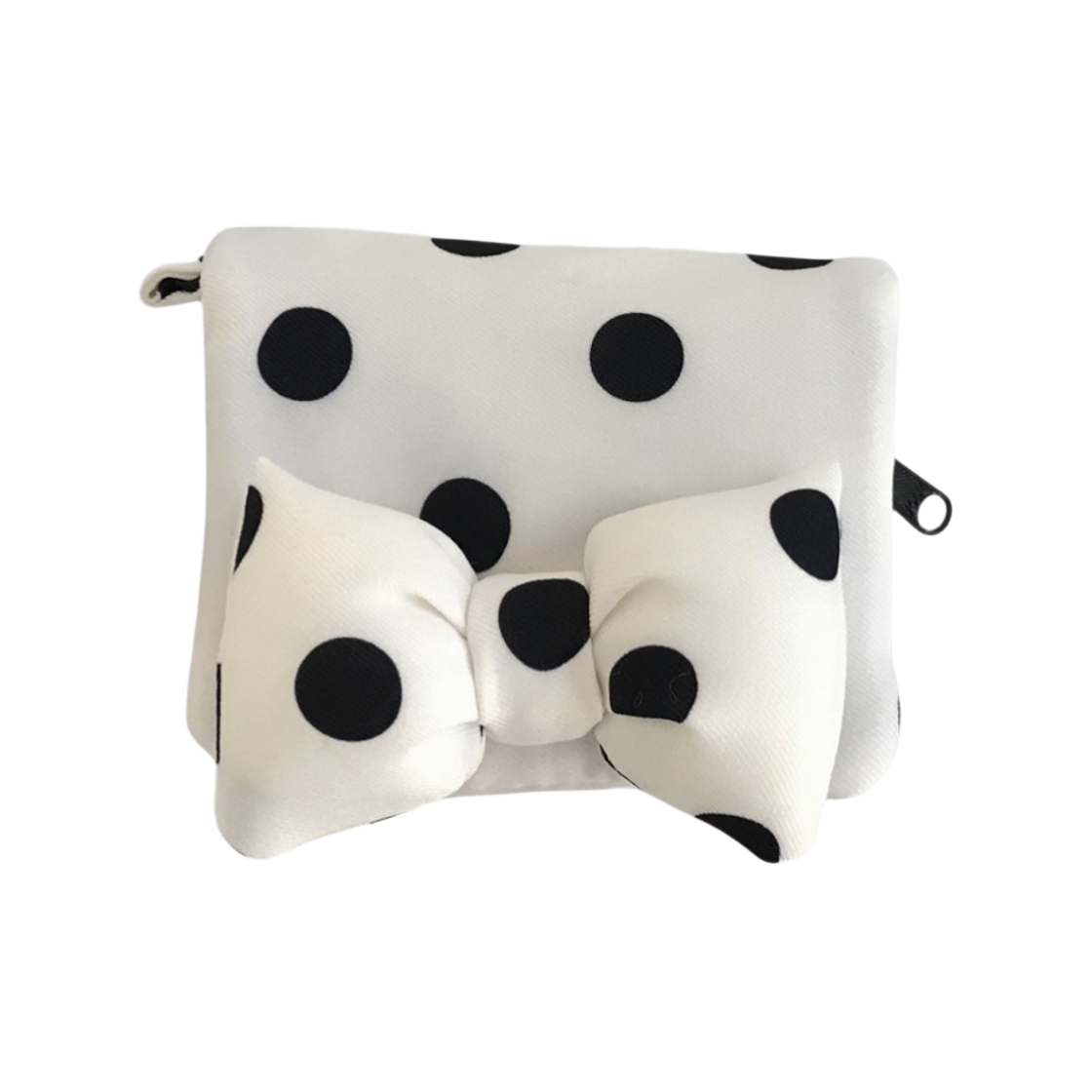 오브리 도트 카드 지갑 화이트(Aubrey Dot Card Wallet White)