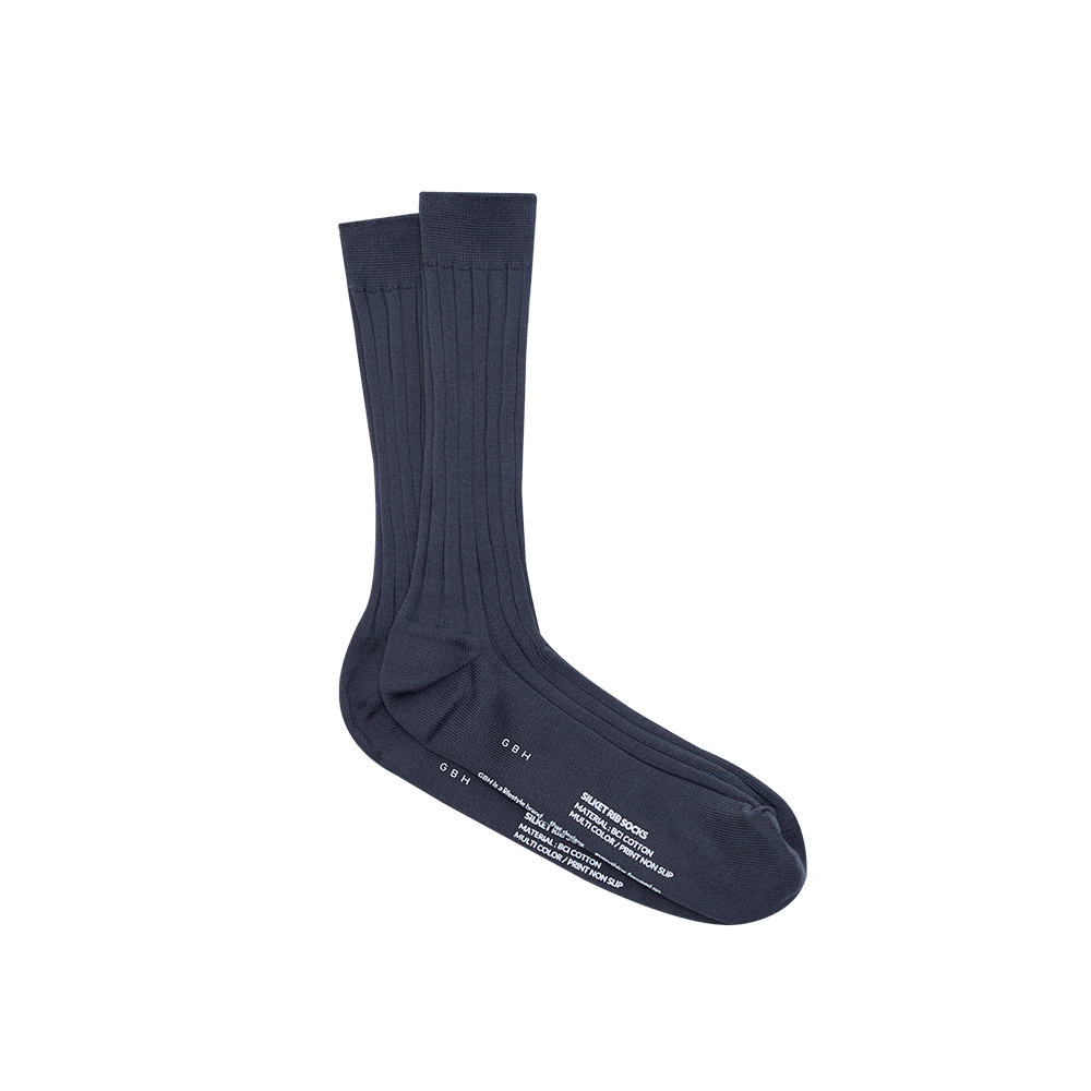 지비에이치 어패럴 실킷 립 삭스 / 6 컬러(GBH APPAREL Silket Rib Socks / 6 Color) - 4