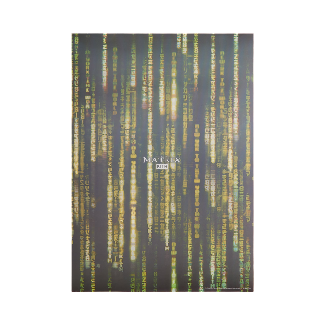 키스 x 매트릭스 렌티큘러 포스터 멀티(Kith x Matrix Lenticular Poster Multi)