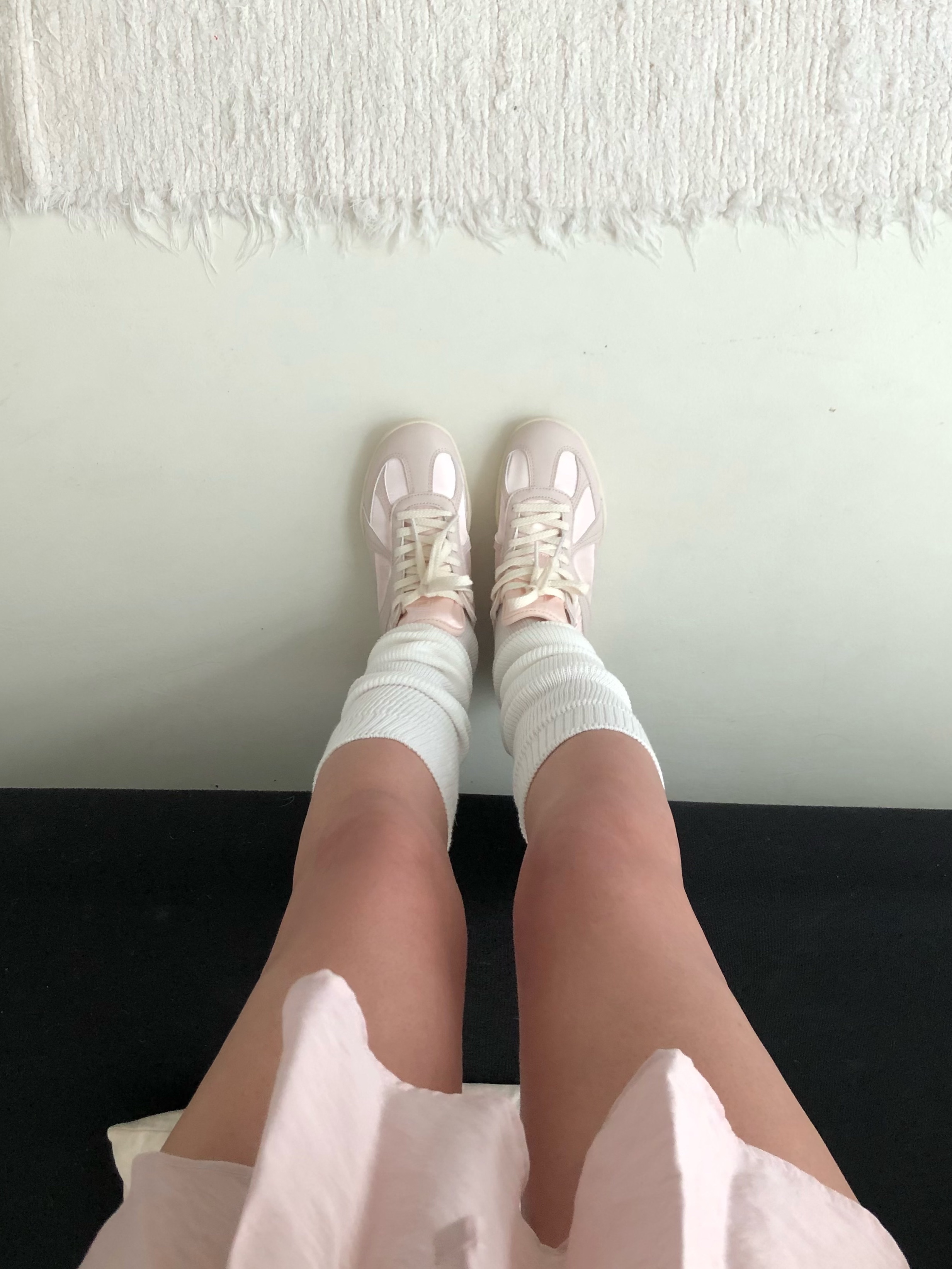 [6% 적립] FILA Glio Pink 착용 스타일 - 3