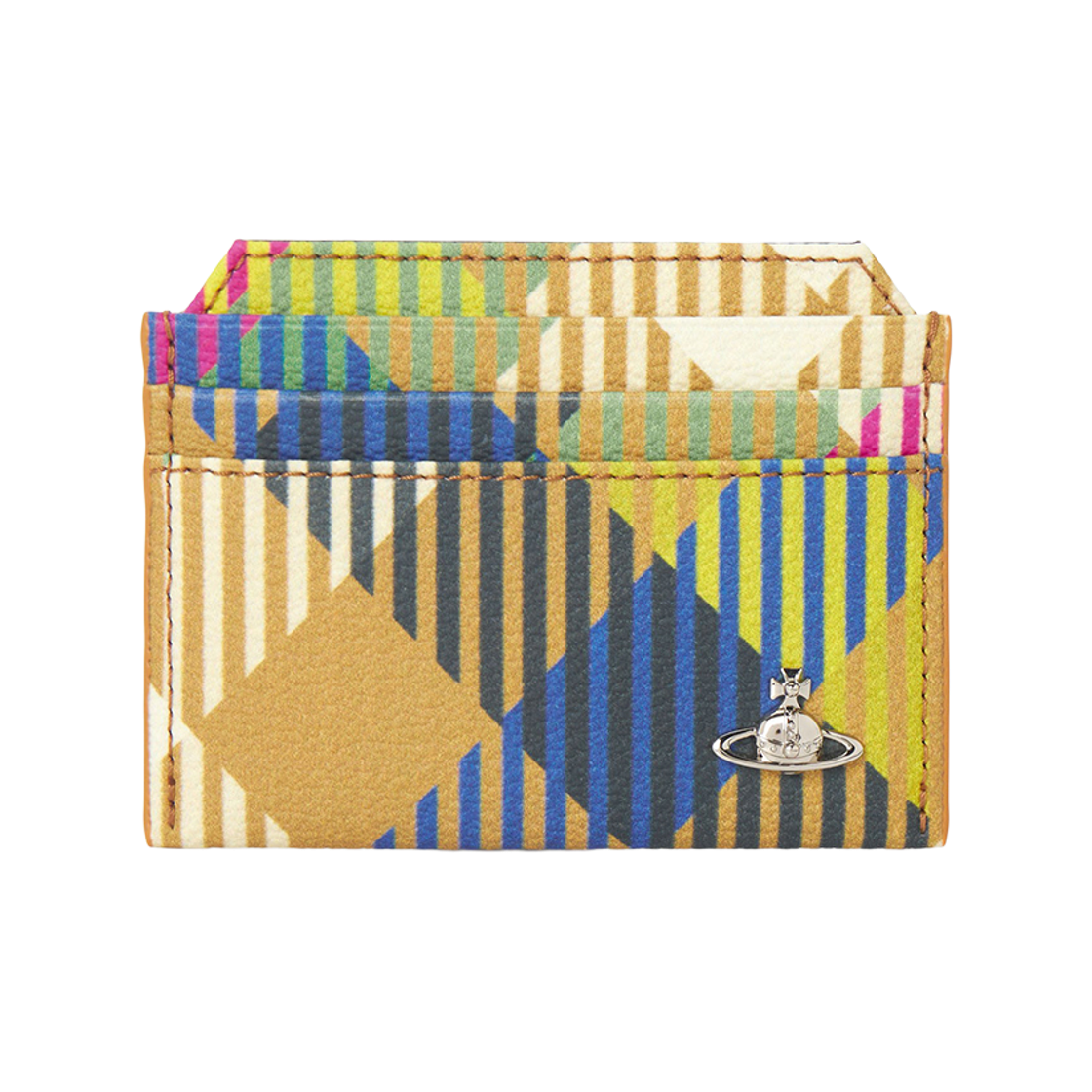 5403000SU-S001S-O314 Vivienne Westwood Buccia Darancia Card Holder Multi