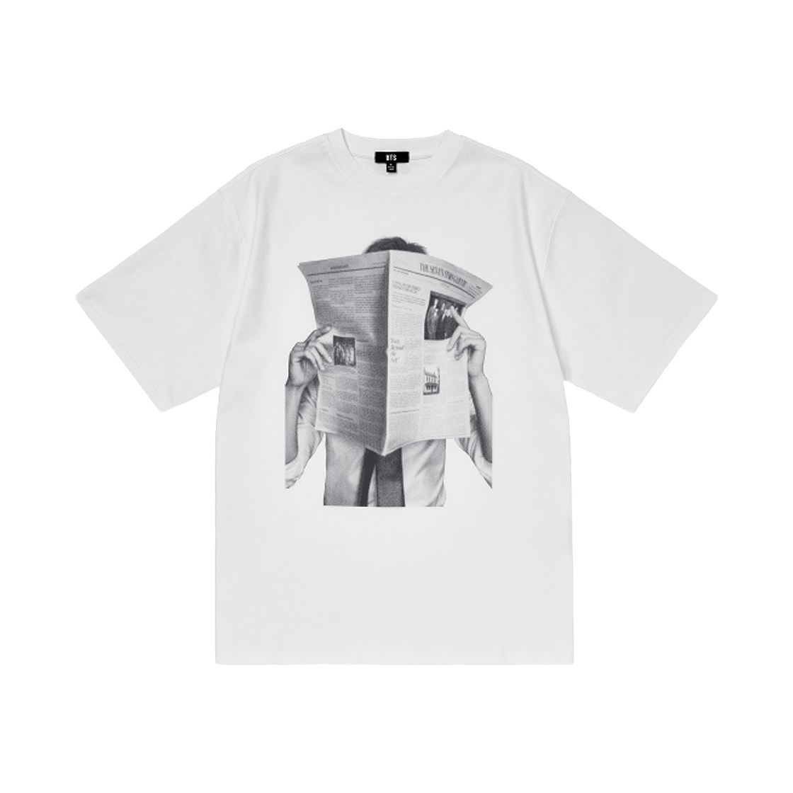 BTS 아리랑 숏슬리브 티셔츠 RM 화이트(BTS Arirang S/S T-Shirt RM White) - 1