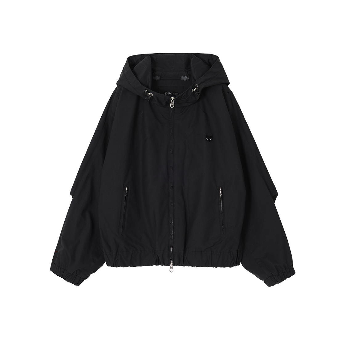 WI2JP806BK (W) SONGZIO ZZERO Dolman Hood Jumper Black