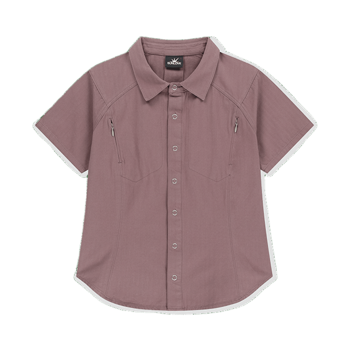 SL261WSHTS51RSE [트리플적립]SUNLOVE W Wave Herringbone Shirt Rose