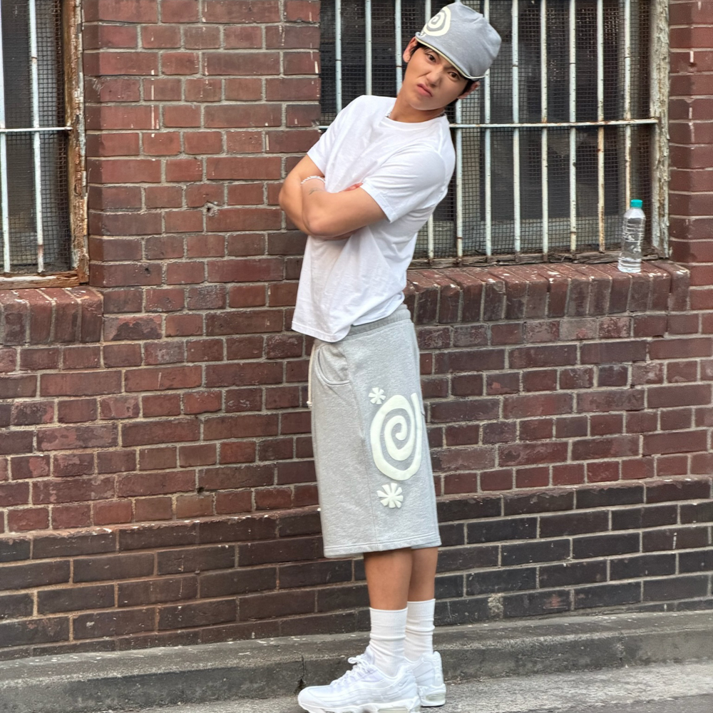 아모우 몰리 원턱 버뮤다 팬츠 그레이(AMOU Molly One Tuck Bermuda Pants Gray) - 6