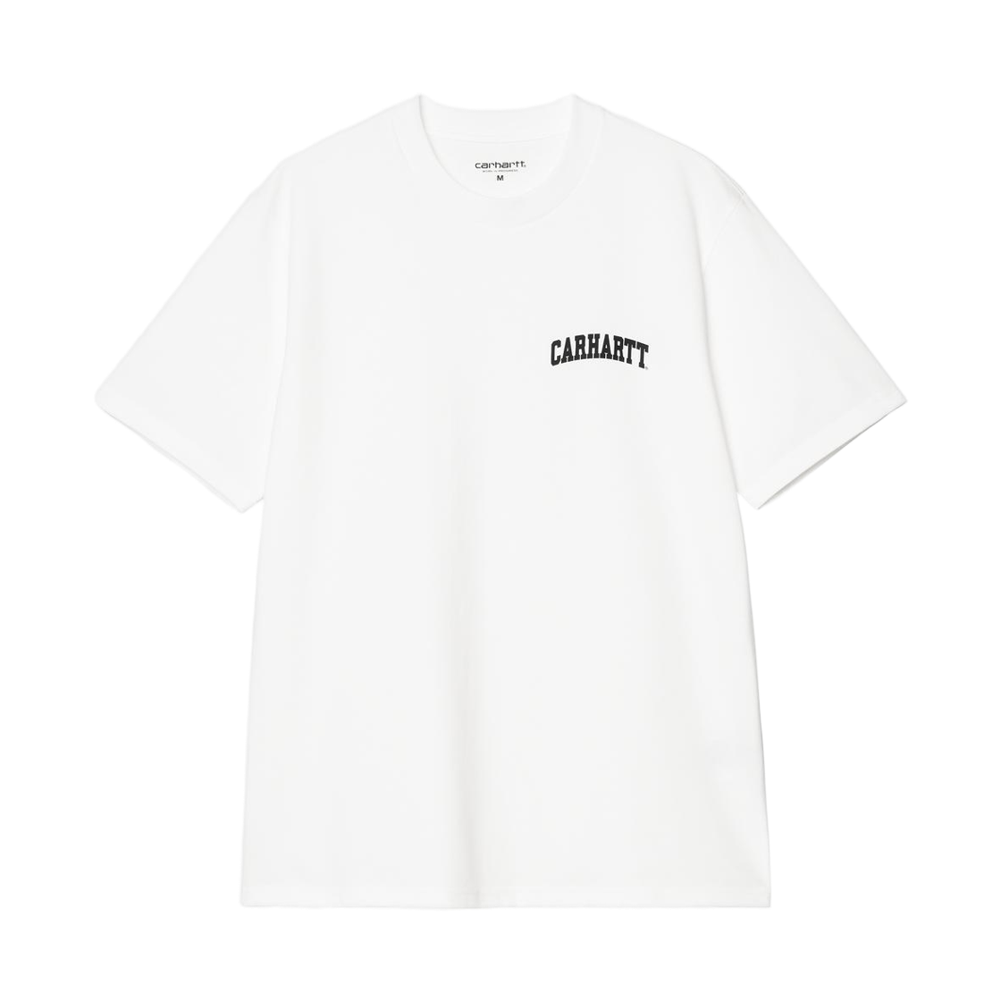 I036110-00A-XX Carhartt WIP S/S University Script T-Shirt White Black