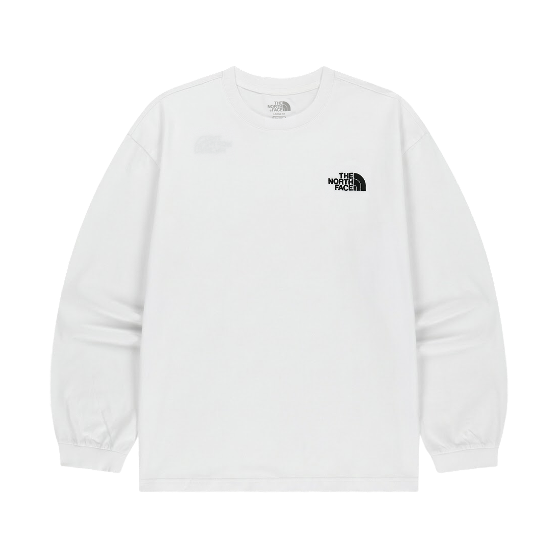 노스페이스 화이트 라벨 에센셜 롱슬리브 R/티셔츠 화이트(The North Face White Label Essential L/S R/T-Shirt White)