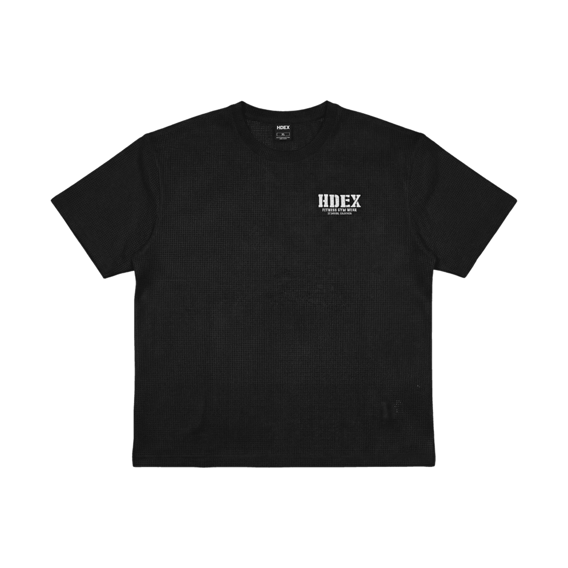 에이치덱스 코어 소로나 매쉬 숏 슬리브 블랙(HDEX Core Sorona Mesh Short Sleeve Black)
