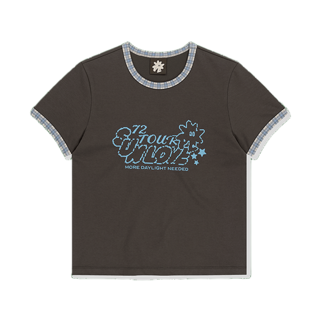 SL261TTSST53CH [트리플적립]SUNLOVE W 72 Tour Ringer Tee Charcoal