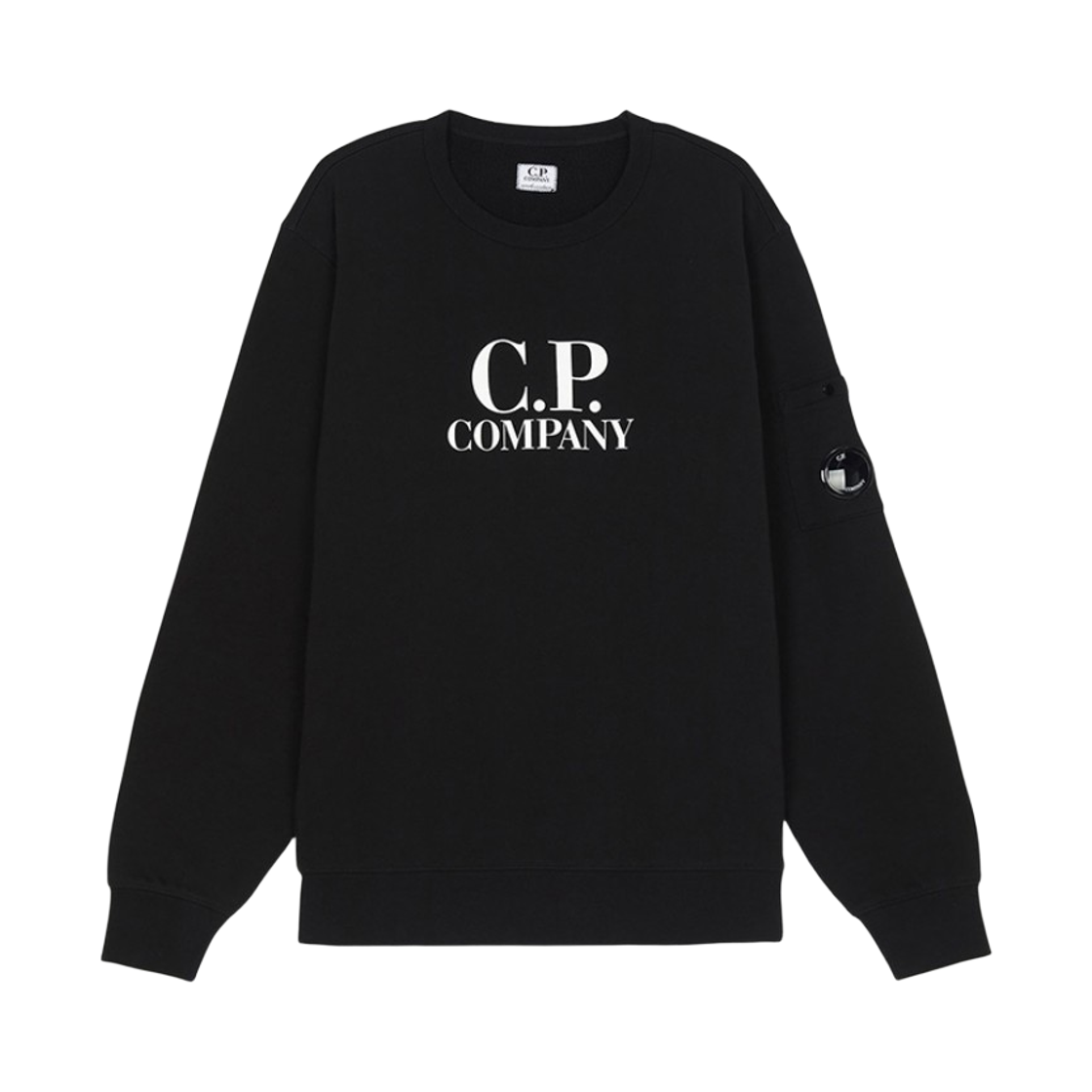 CMF019LCA6960100 (Kids) C.P. Company Sweatshirt Black - 26SS